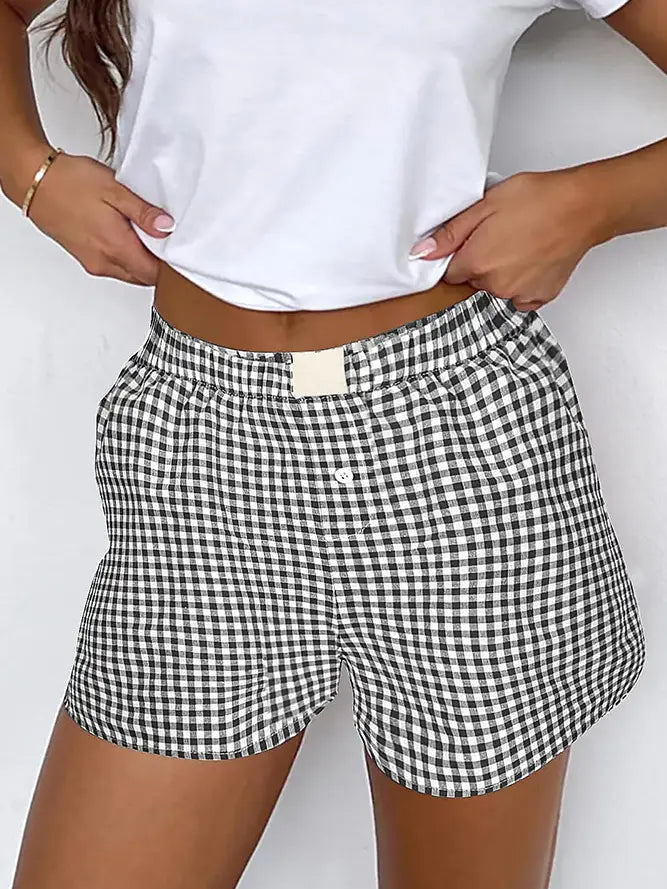 Plaid Shorts