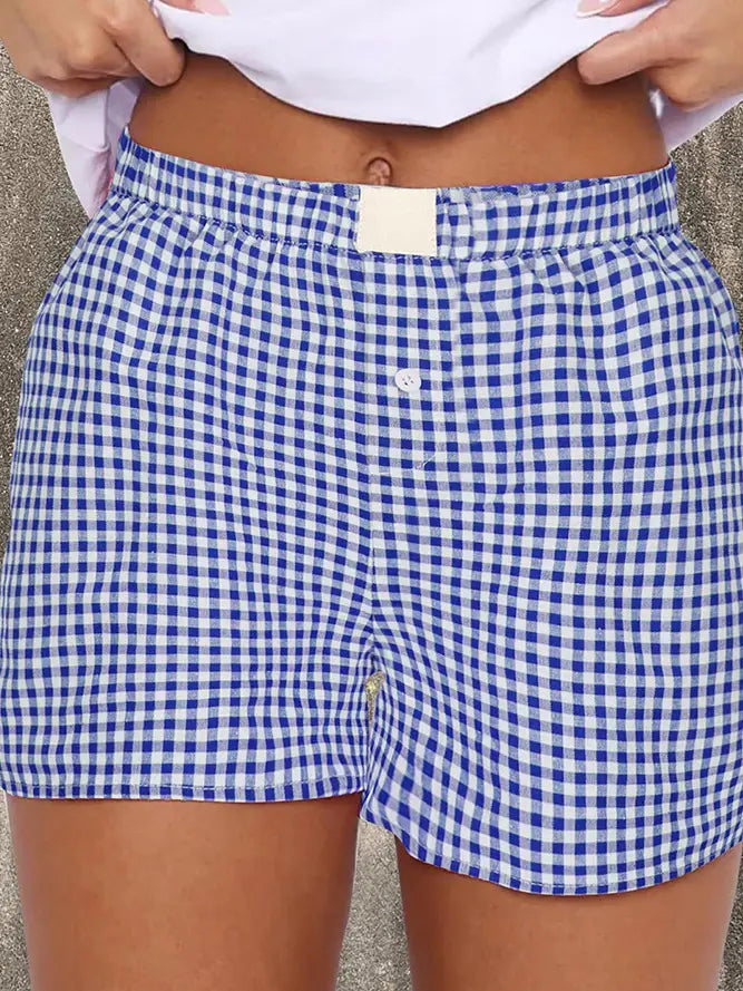 Plaid Shorts
