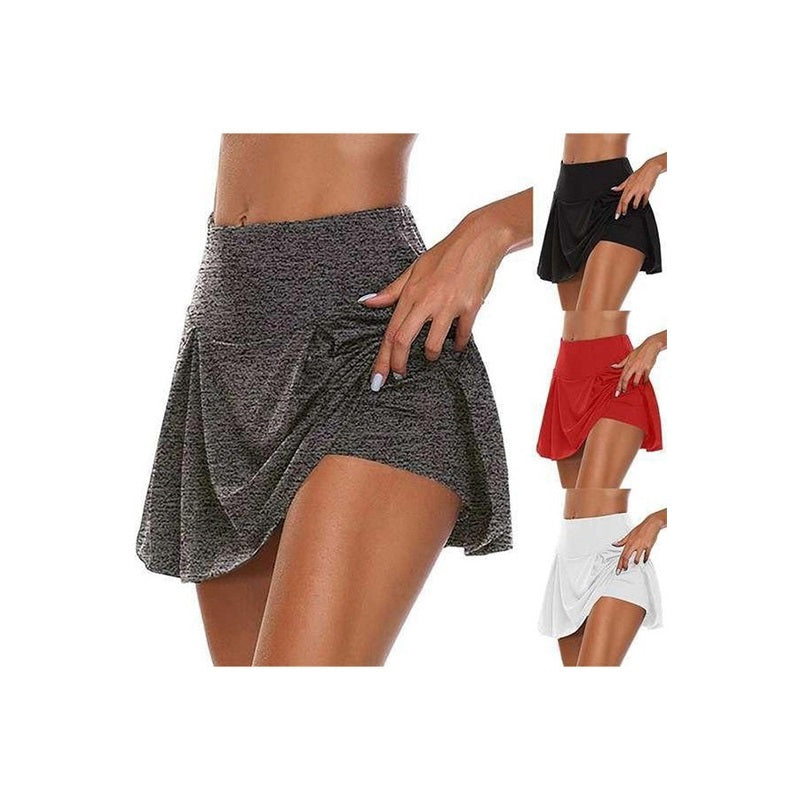 Paperdoll Flowy Grey Skirt