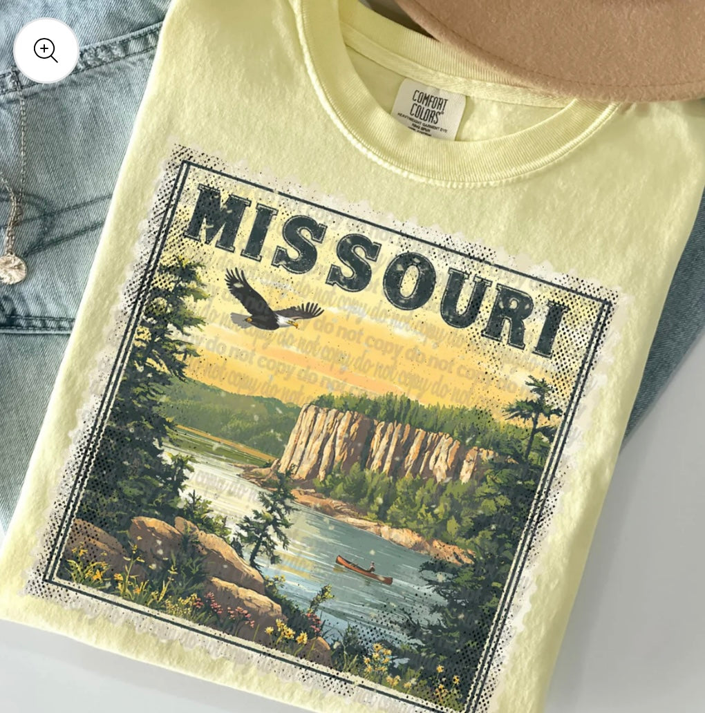 State Stamp Graphic T-Shirt