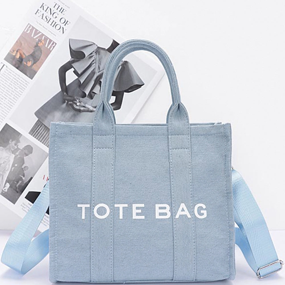Denim Tote Bag