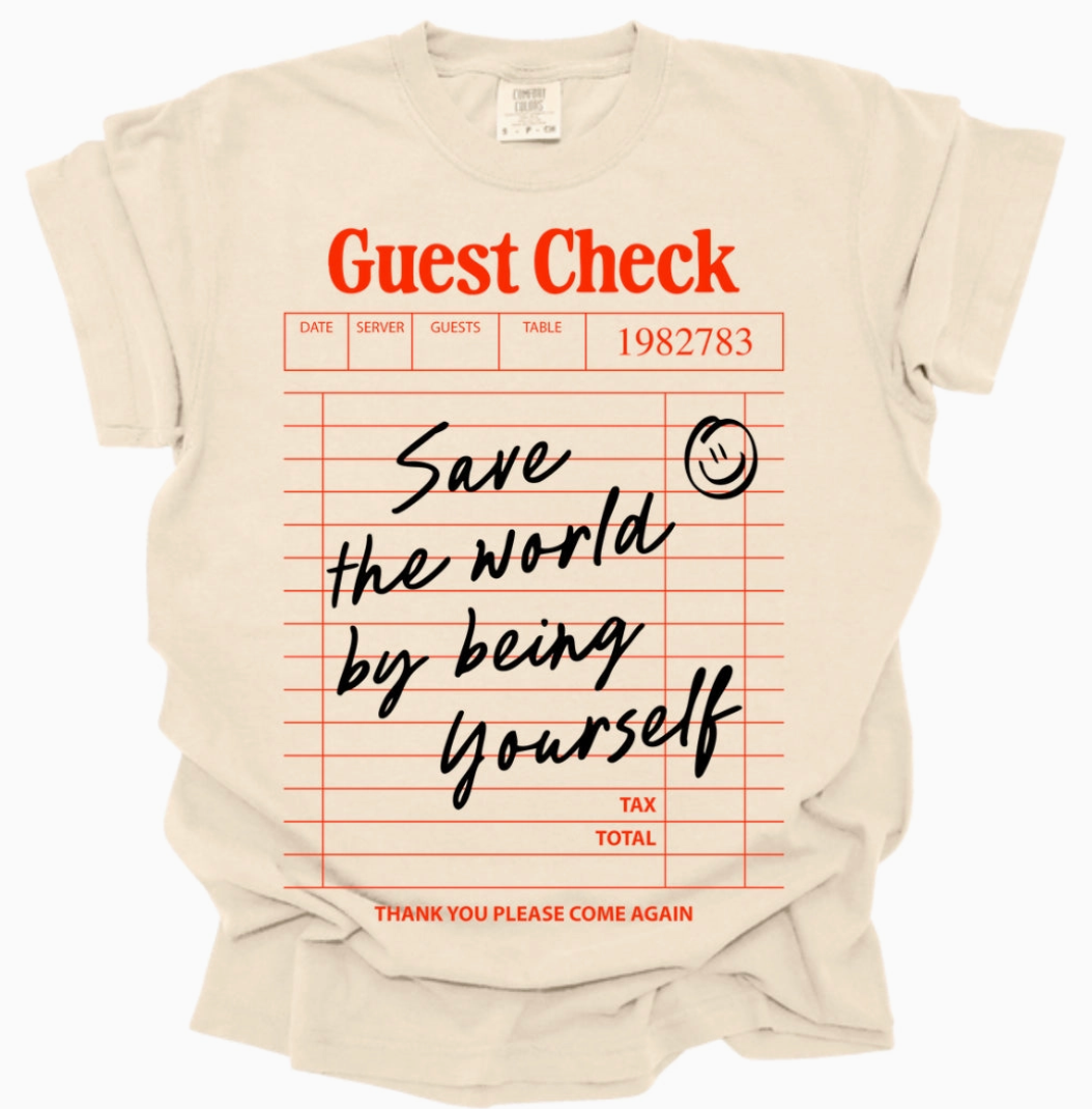Be Yourself - Ivory Tee