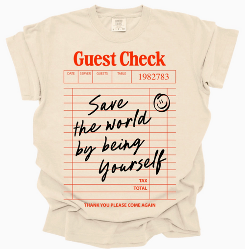 Be Yourself - Ivory Tee